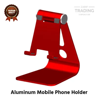 Aluminum Mobile Phone Holder Stand Adjustable Desktop Smartphone Stand Durable Stable Universal Phone Stand